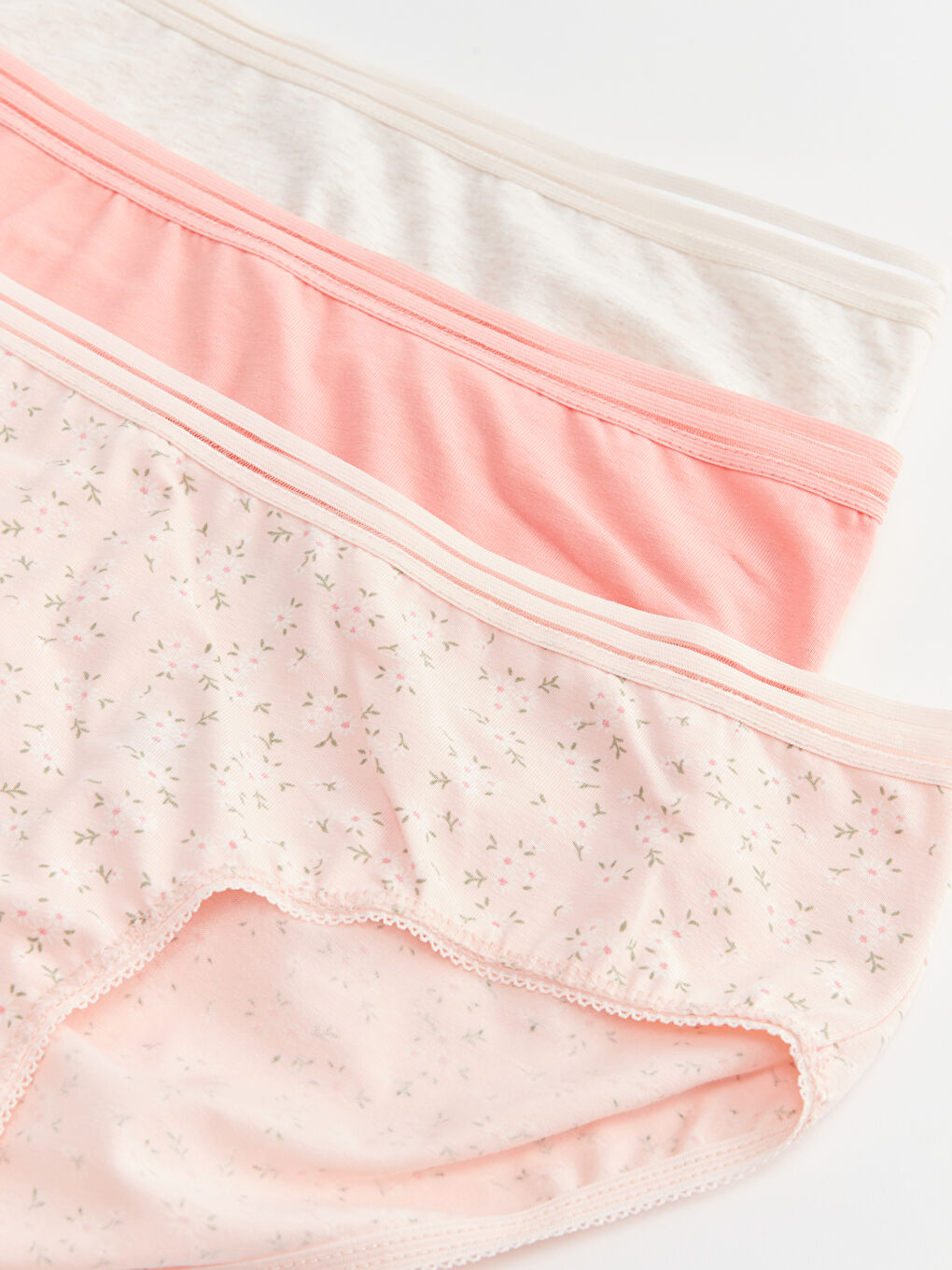 LCW DREAM Pembe Desenli Hipster Külot 3'lü Paket - 2