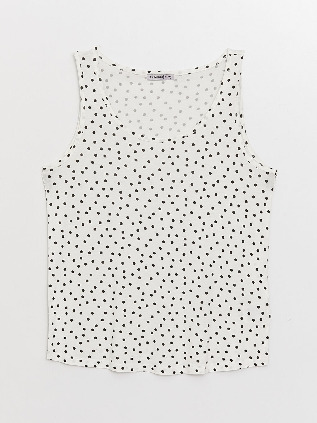 U-Neck Polka Dot Female Athlete-5