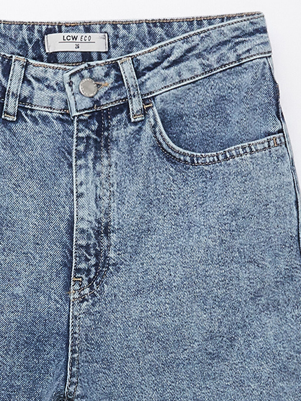 High Waist Mom Fit Women's Jeans-6