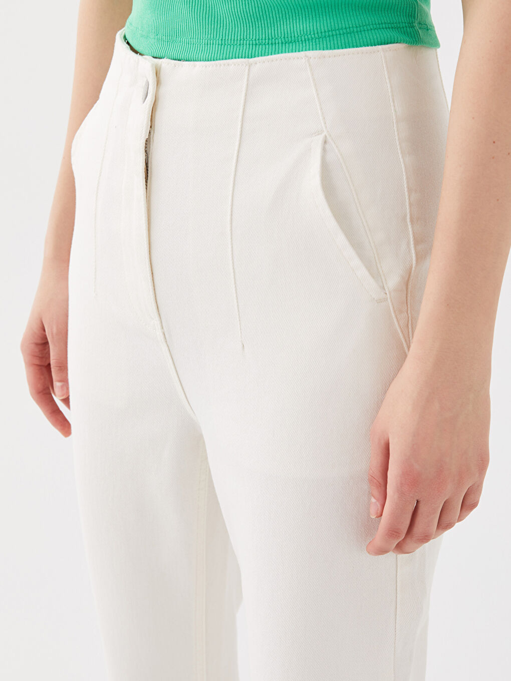 High Waist Mom Fit Women's Jeans-3