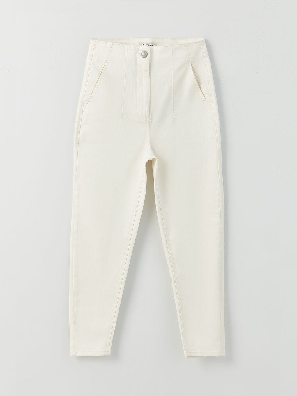 High Waist Mom Fit Women's Jeans-5