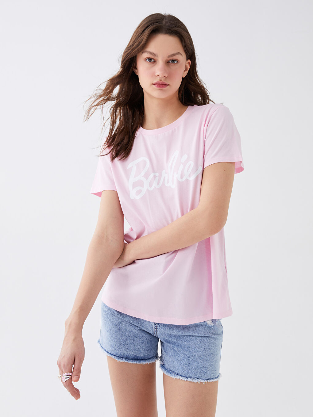 XSIDE Women's Barbie Printed T-Shirt -S3G983Z8-QXB