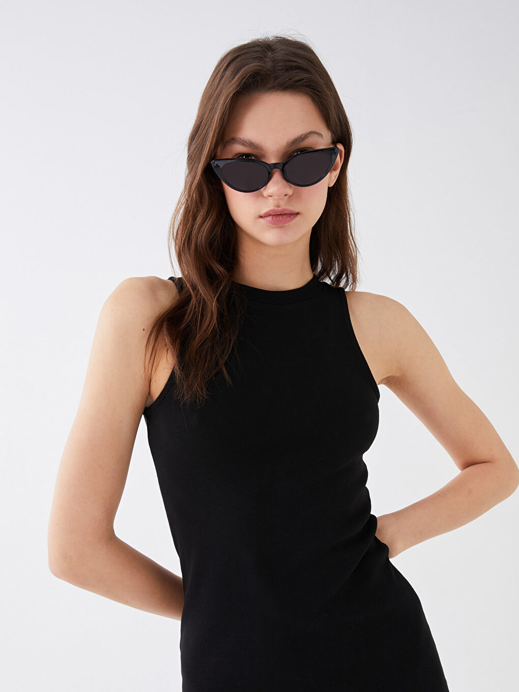 LCW Vision Robe Moulante pour Femmes à Col Rond -S3GA21Z8-CVL
