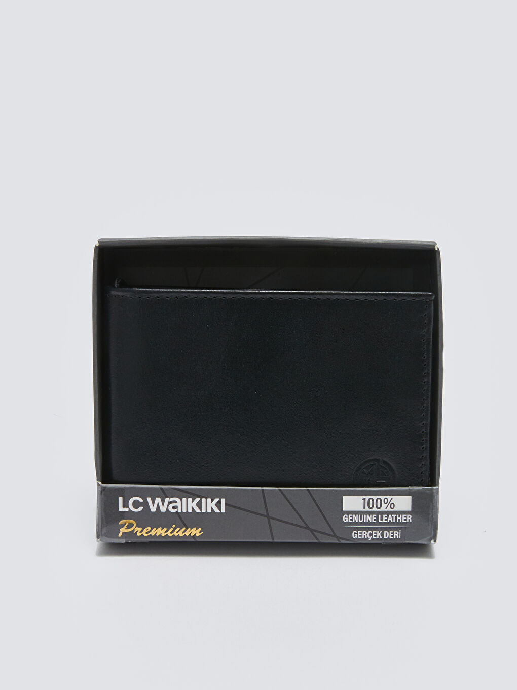 محفظة جلد طبيعي للرجال