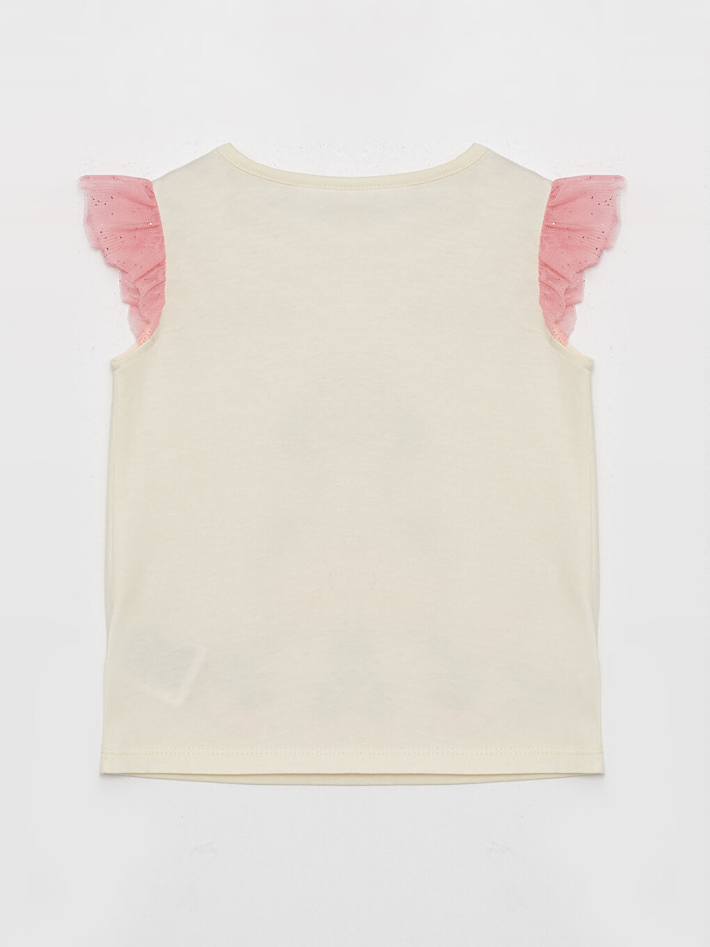 Crew Neck Minnie Mouse Printed Baby Girls' Tank Top-1