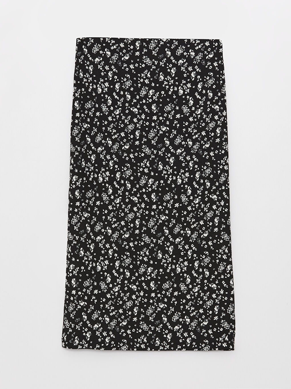 Elasticated Waist Patterned Women's Pencil Skirt -S3GA66Z8-LQJ