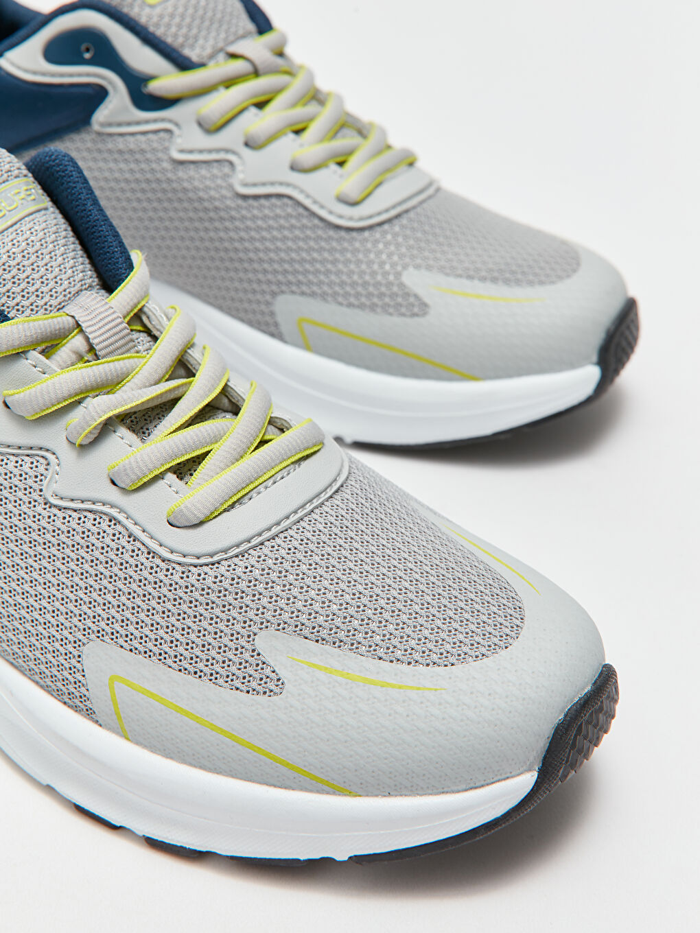 Gri Bağcıklı Erkek Aktif Spor Ayakkabı-2