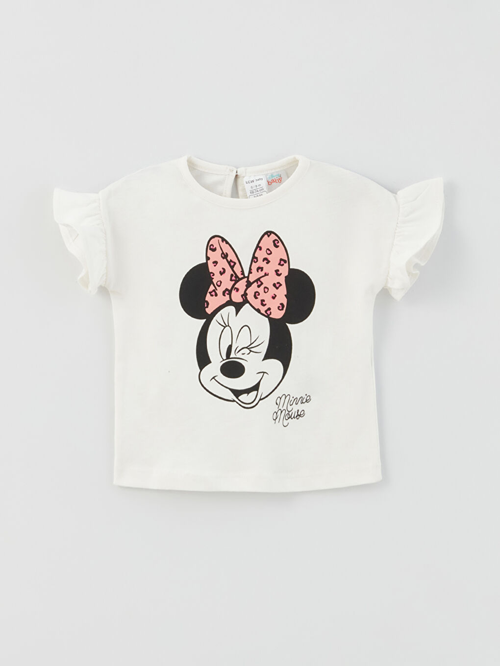 Футболка с круглым вырезом и коротким рукавом с принтом Минни Маус и шорты для малышки - комплект из 2 предметов-1