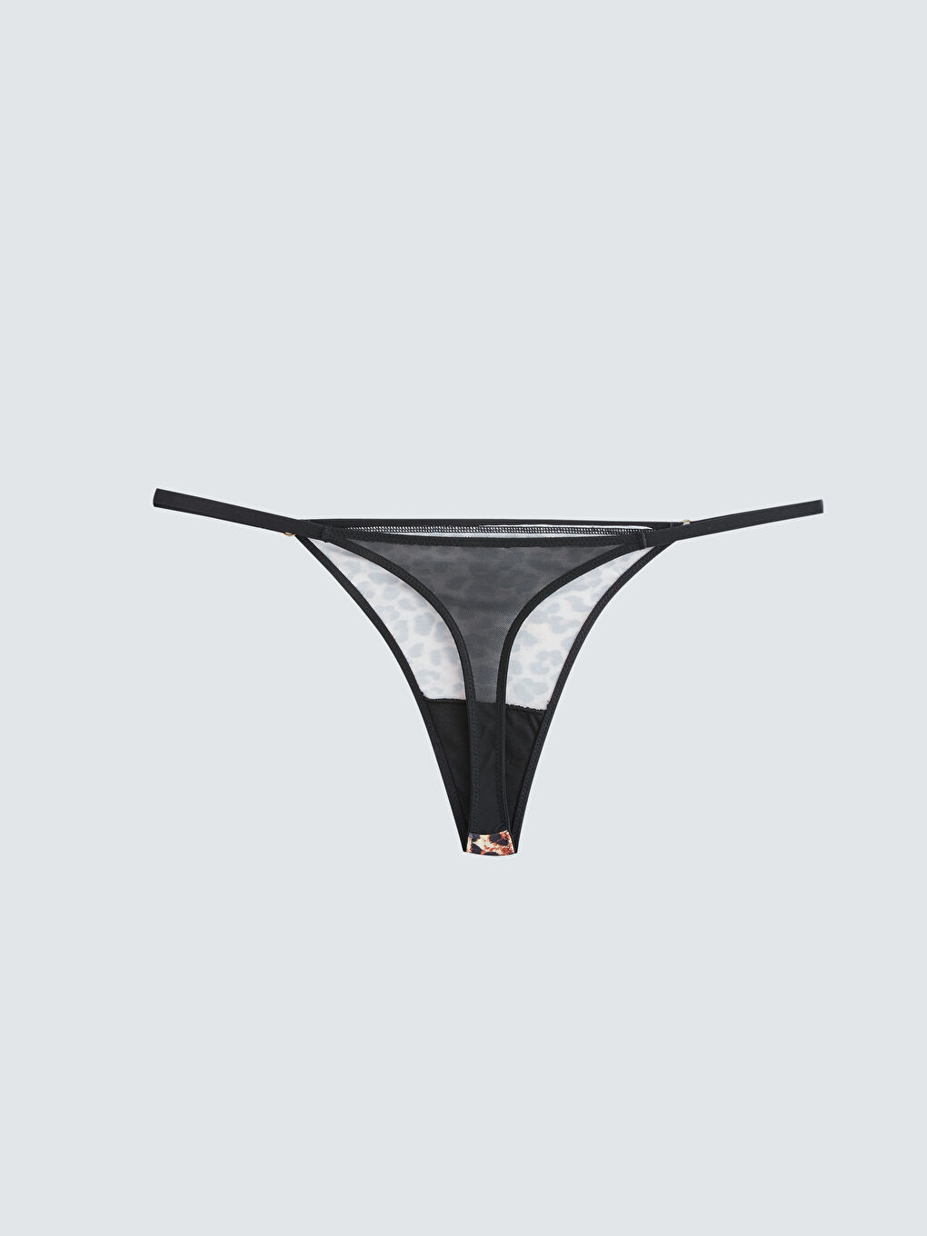 Patterned Fancy Thong Knickers-1