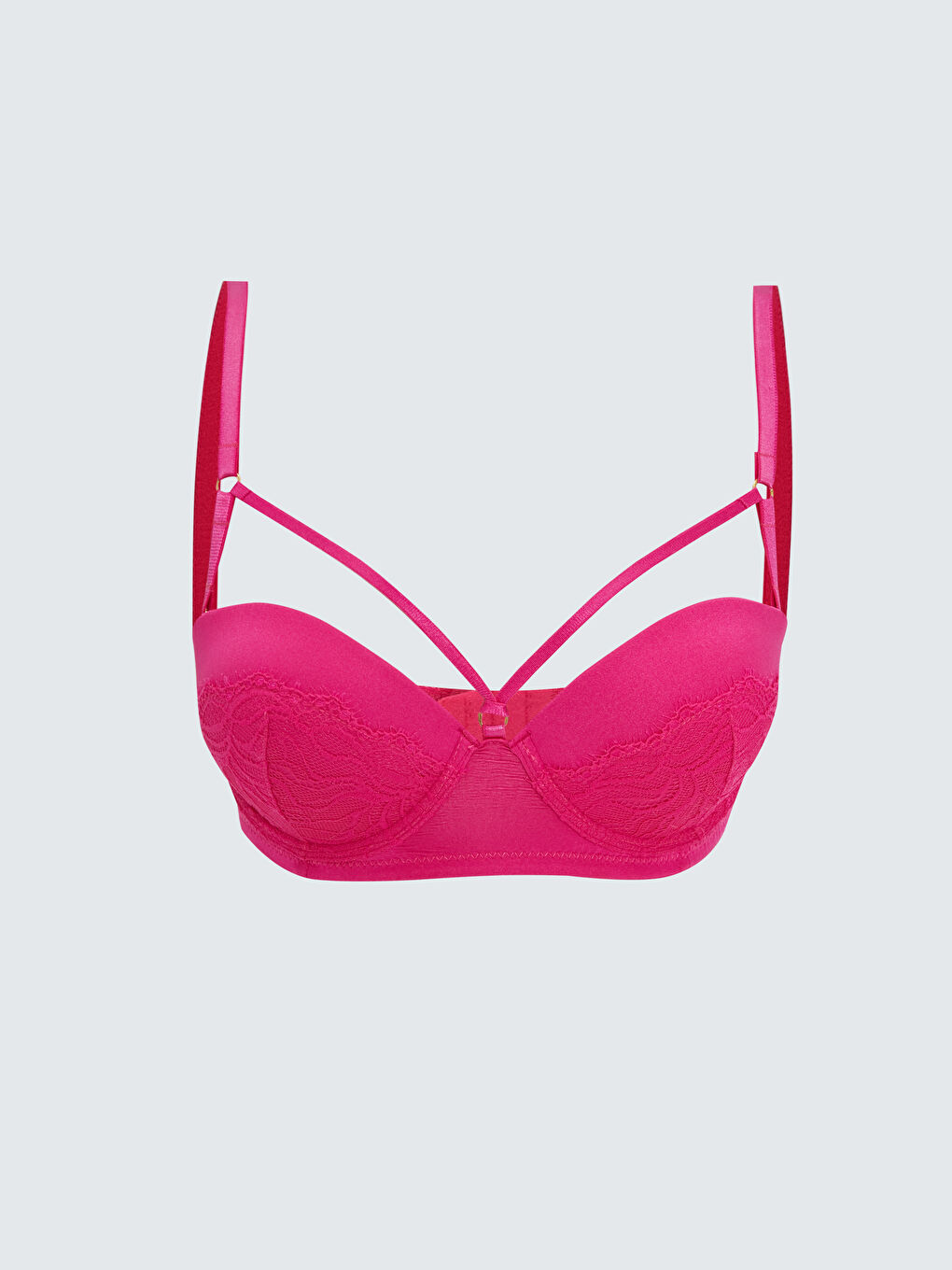 Underwire Half Padded Lace Fantasy Balconette Bra -S3GB10Z8-GZN