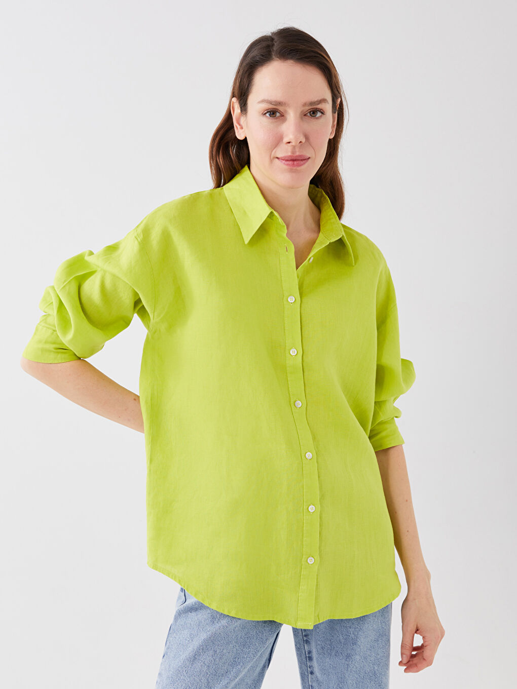 Cămașă GALBEN Femeie-1