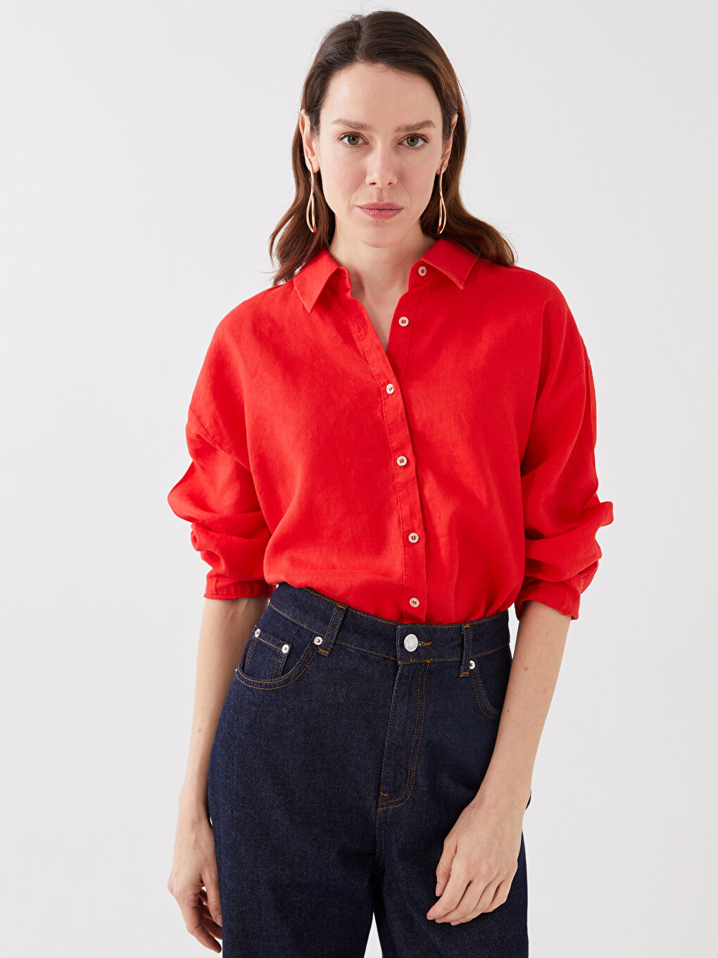 Cămașă ROSU Femeie