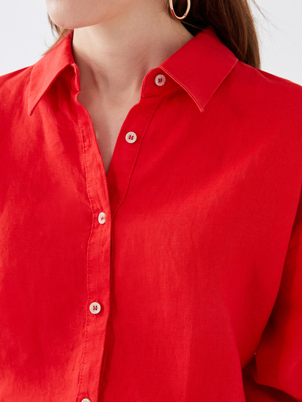 Cămașă ROSU Femeie-3