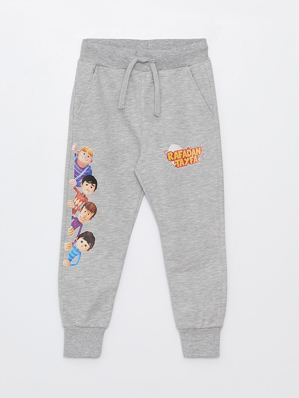 Karışık Beli Lastikli Galaktik Tayfa Baskılı Erkek Çocuk Jogger Eşofman Altı-2