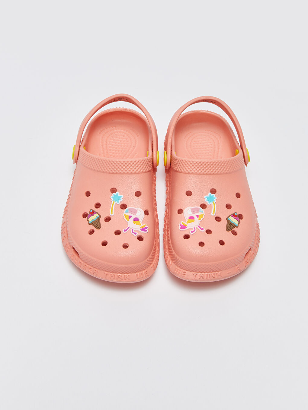 Turuncu Patch Detaylı Kız Bebek Plaj Sandaleti-2