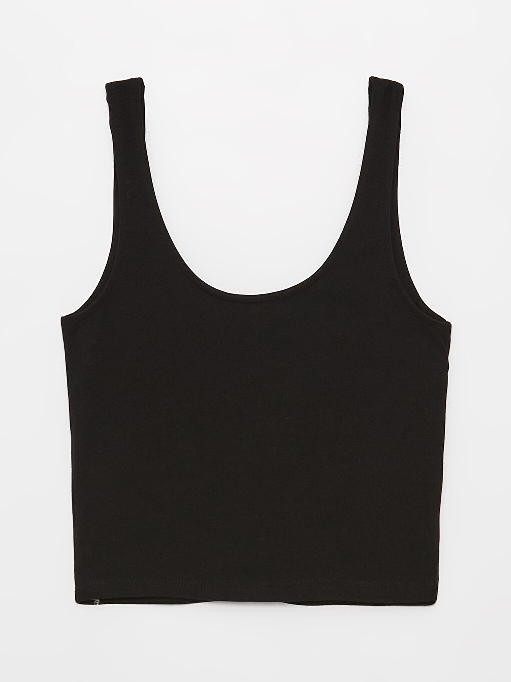 Women's U-Neck Strap Straight Crop-6