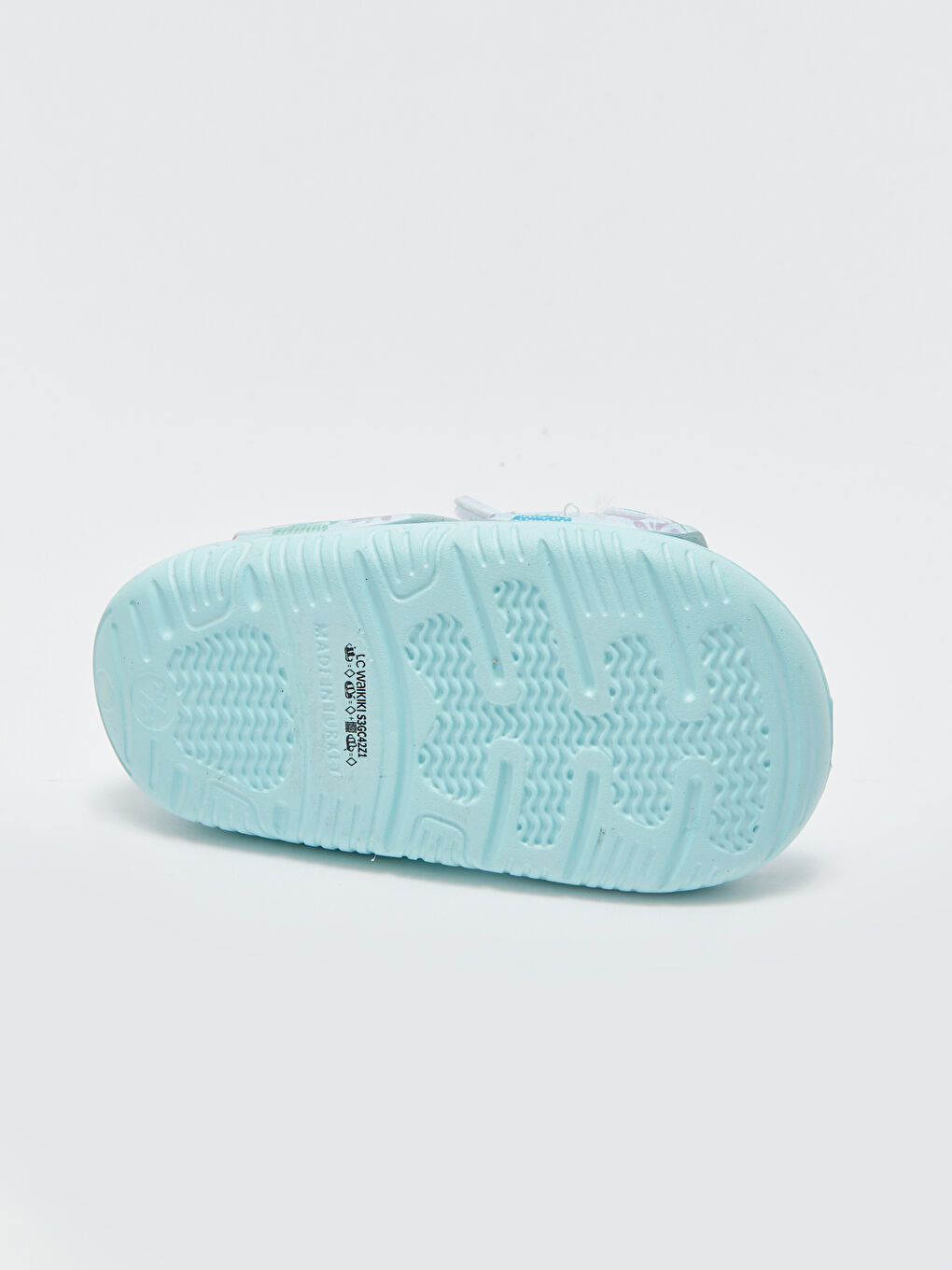 Sandale Imprimate cu Închidere cu Bandă Velcro pentru Bebeluși Fete-3