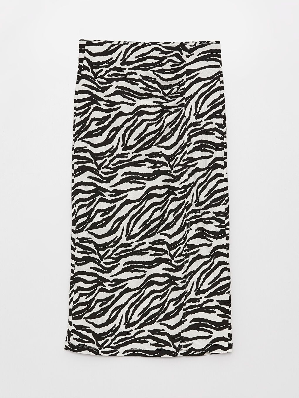 Elasticated Waist Patterned Women's Pencil Skirt-5