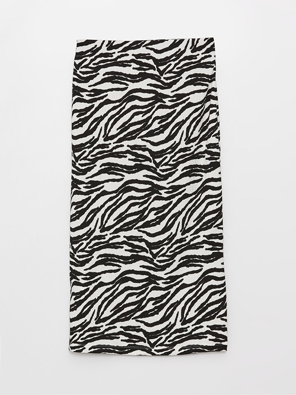 Elasticated Waist Patterned Women's Pencil Skirt-6