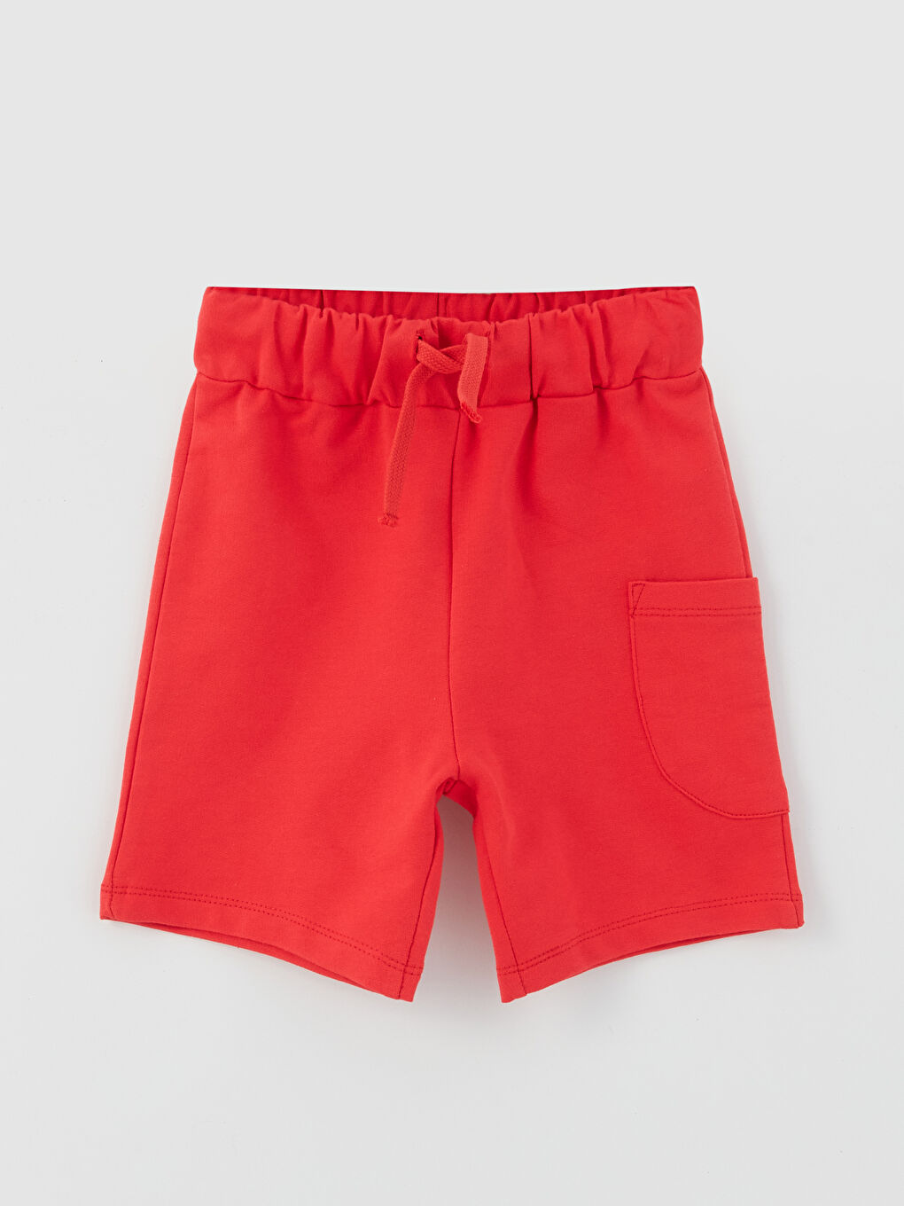 تيشيرت بياقة دائرية مطبوع بكم قصير وشورت طقم 2 قطع للأولاد الرضع-2