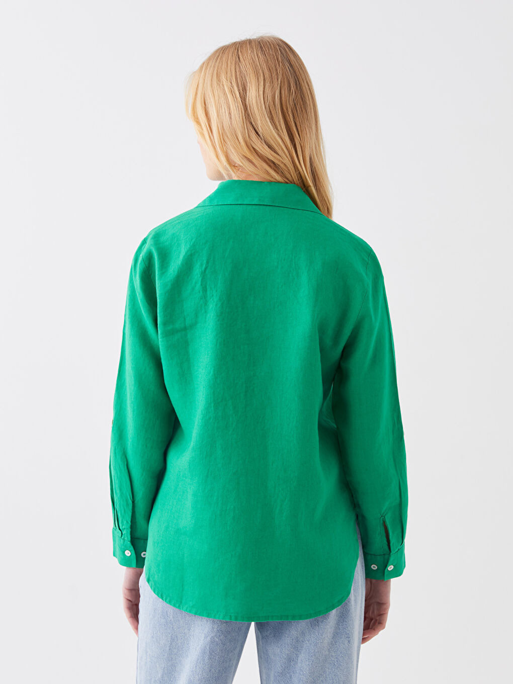 Cămașă VERDE Femeie-4