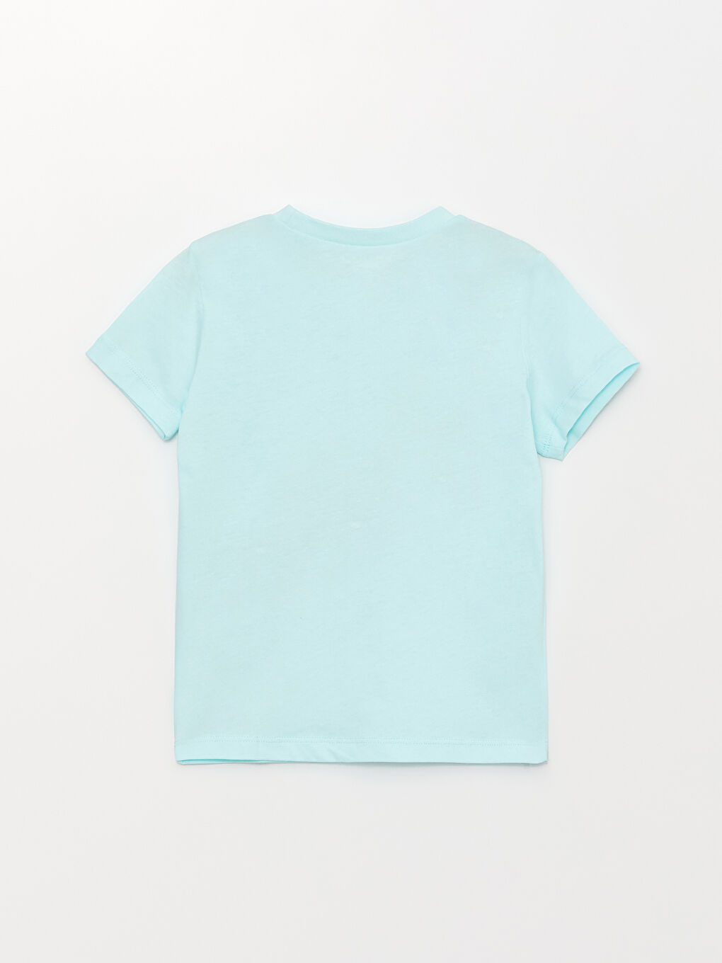 Crew Neck Short Sleeve Printed Baby Boys' T-Shirt-1