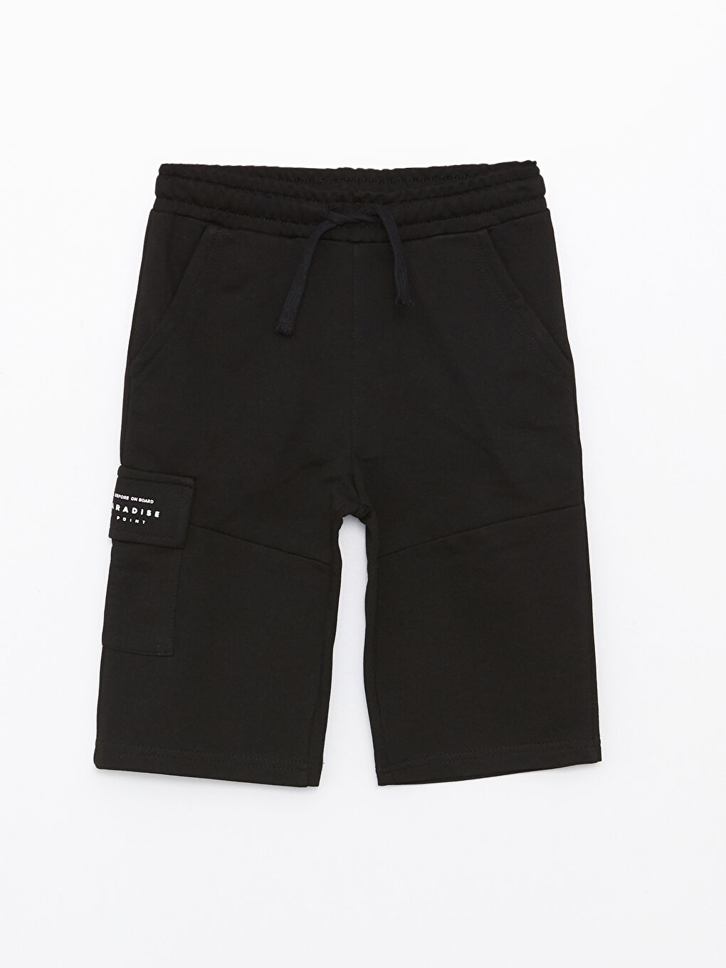 Siyah Beli Lastikli Baskılı Erkek Çocuk Roller