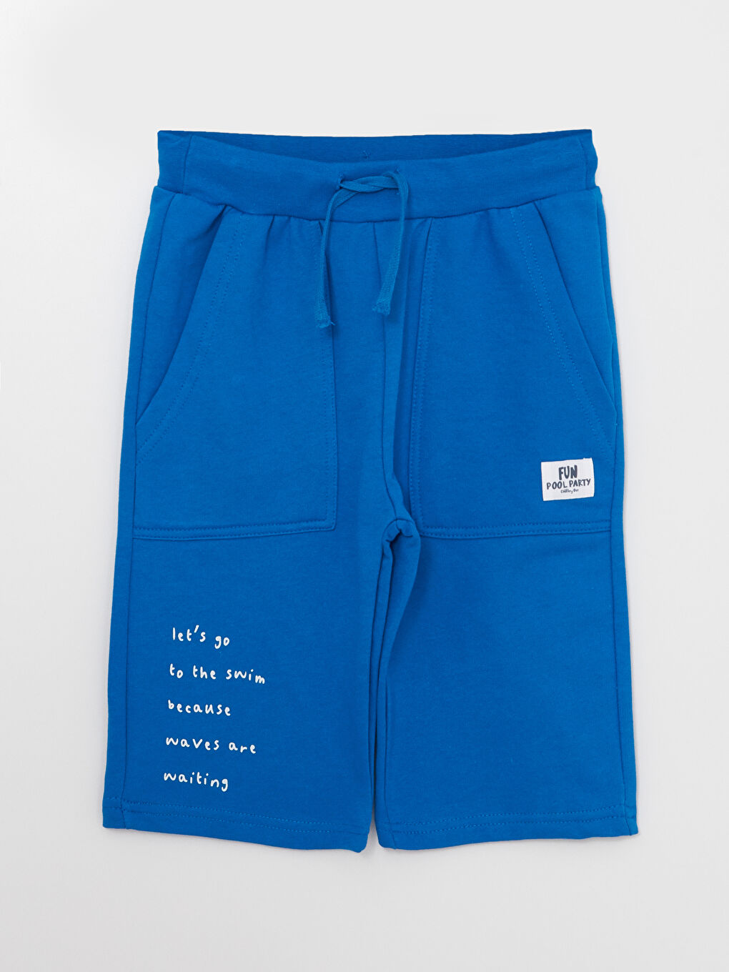 Mavi Beli Lastikli Baskılı Erkek Çocuk Roller