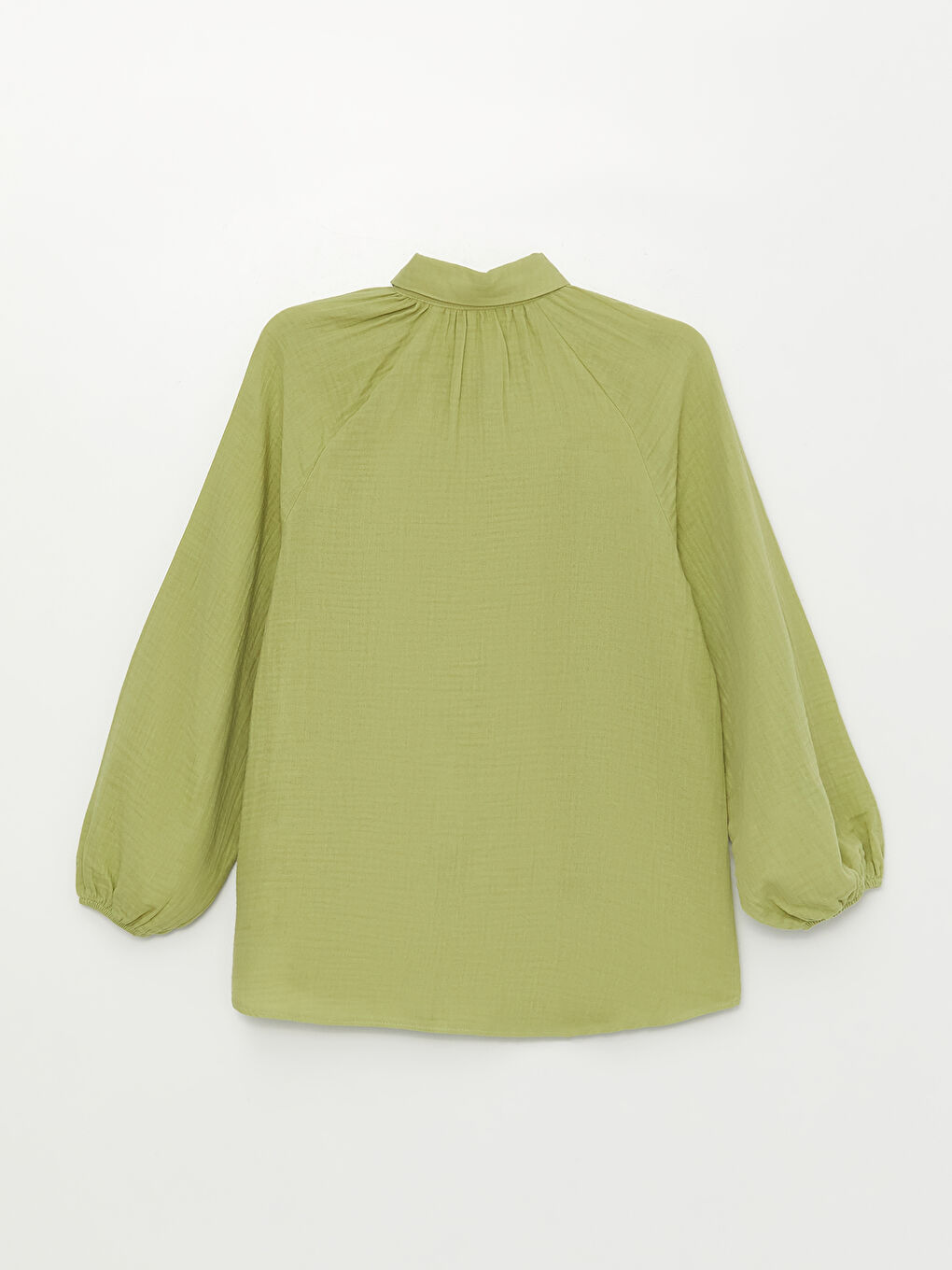 Әйелдерге арналған муслин ұзын жеңді оверсайз жейде-6