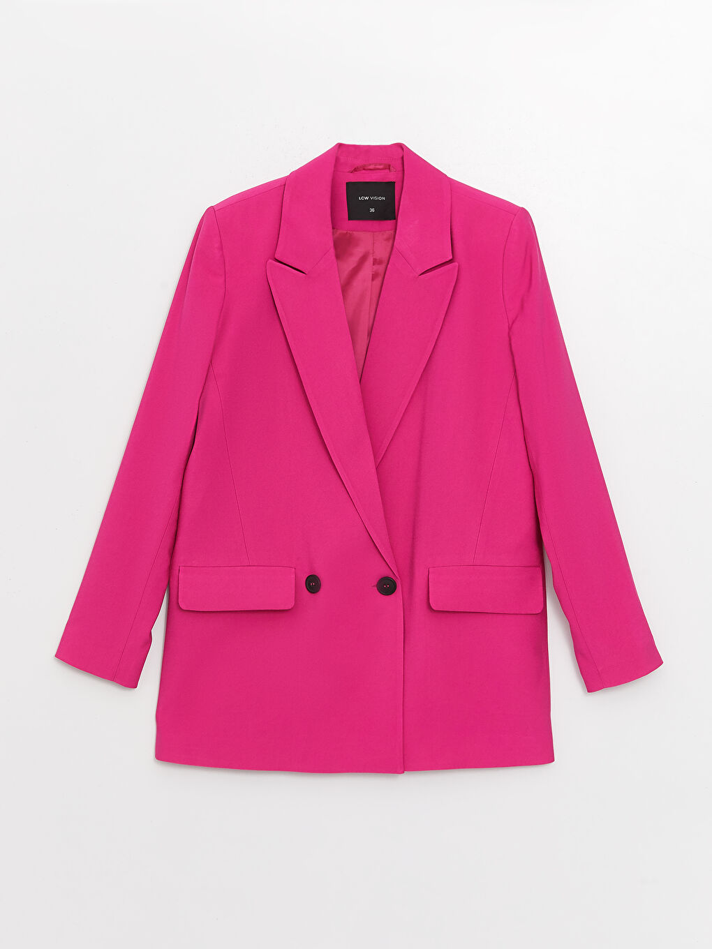 LCW Vision Plain Long Sleeve Women's Blazer Jacket -S3GD94Z8-E88
