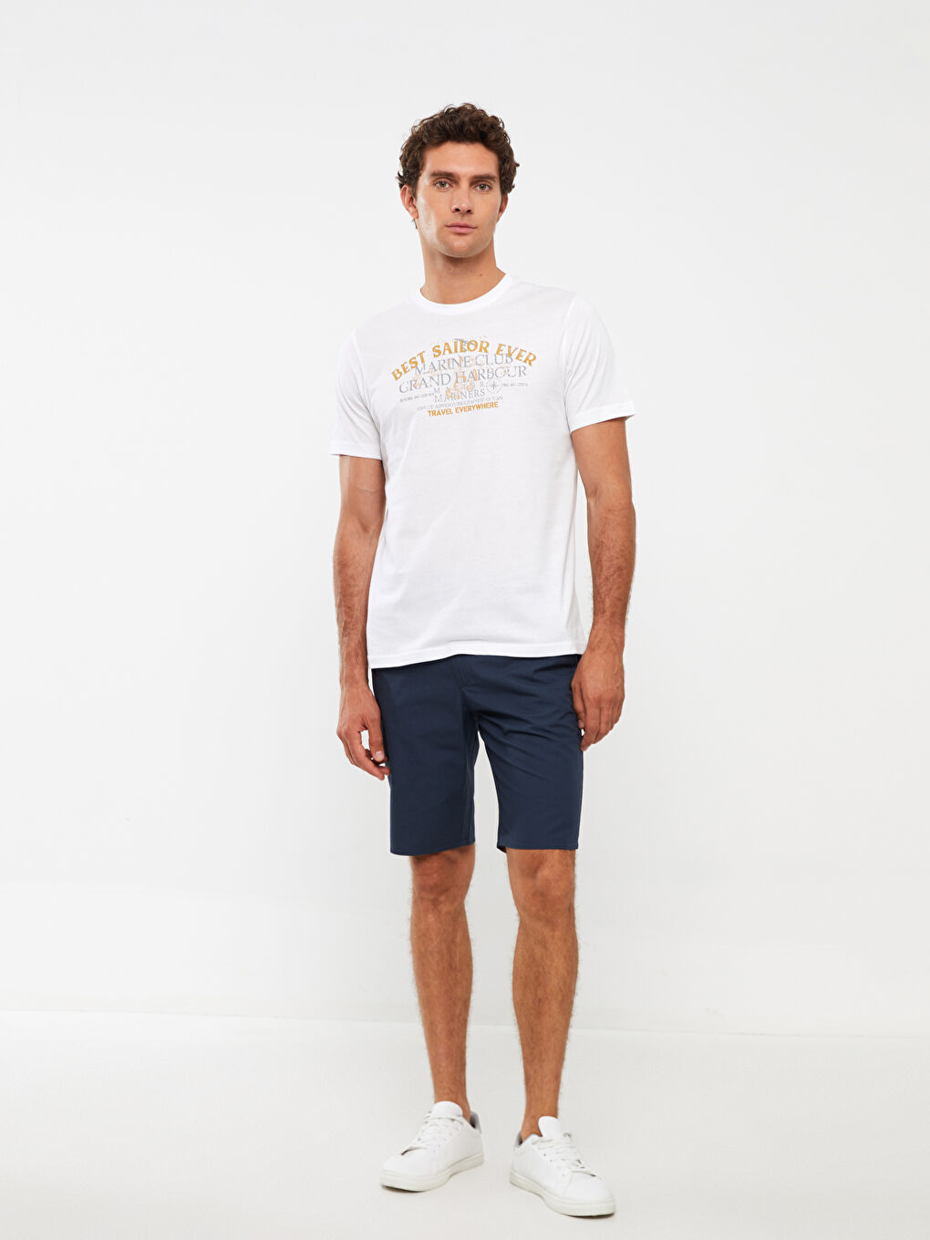 Standard Pattern Gabardine Men's Shorts -S3GE41Z8-V5T