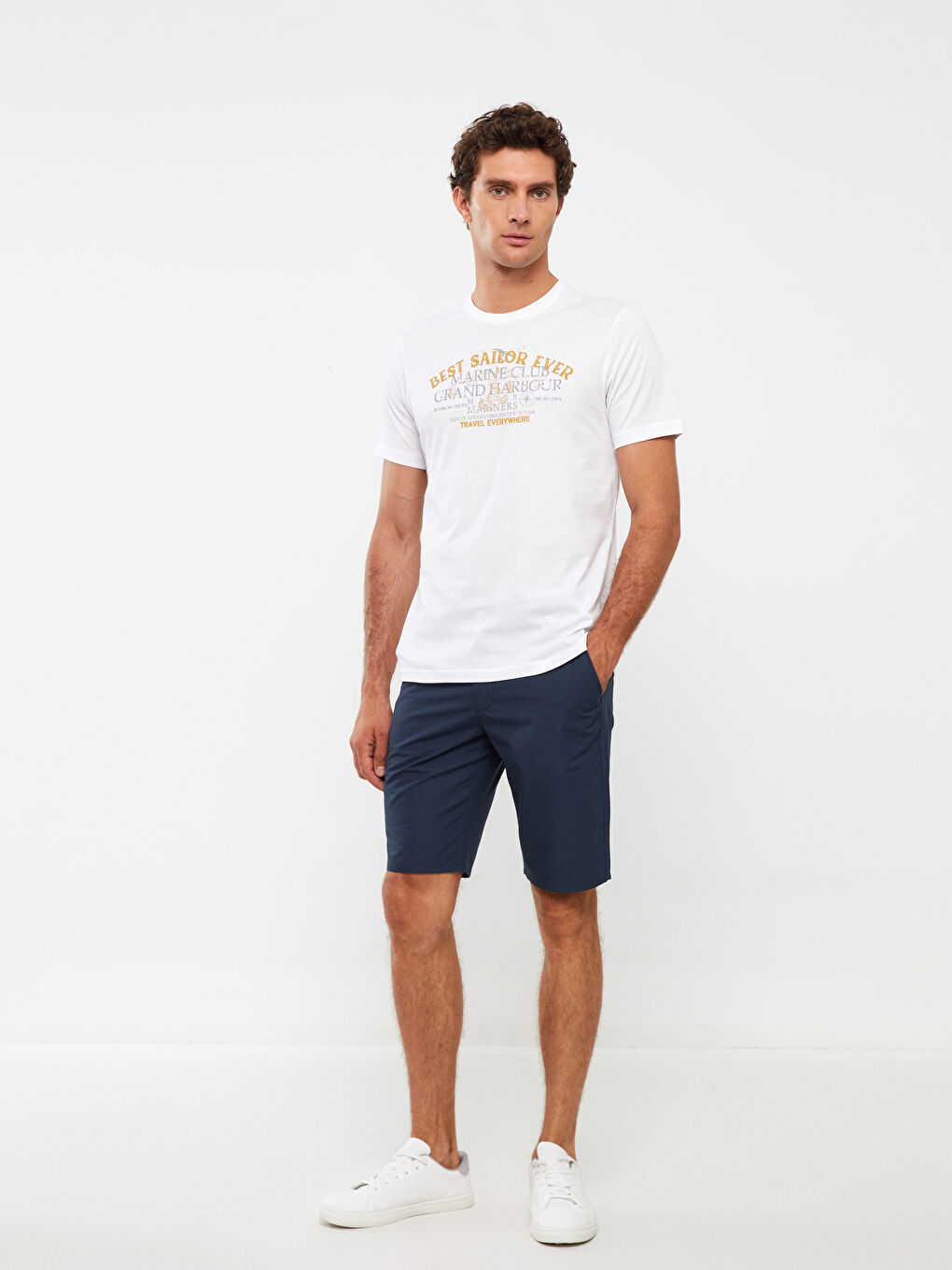 Standard Pattern Gabardine Men's Shorts -S3GE41Z8-V5T