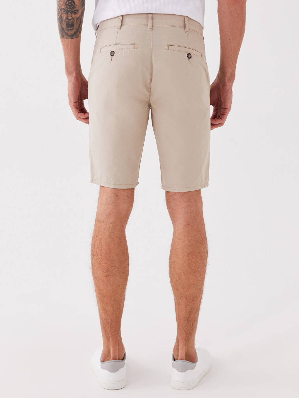 Standard Pattern Gabardine Men's Shorts -S3GE41Z8-S2N
