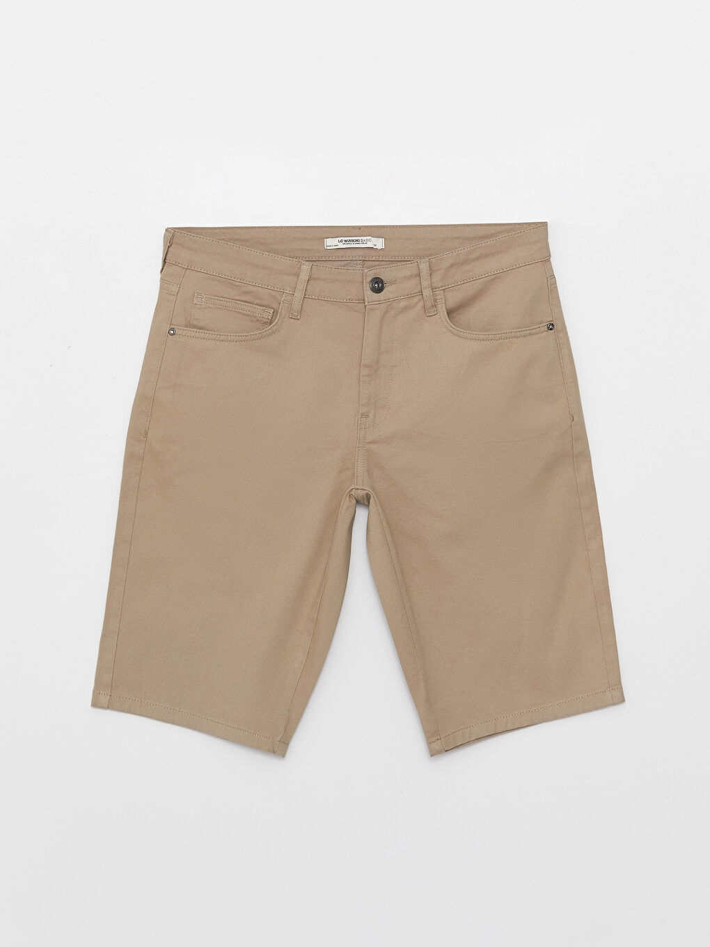 Slim Fit Mens Bermuda Shorts -S3GE43Z8-PWN