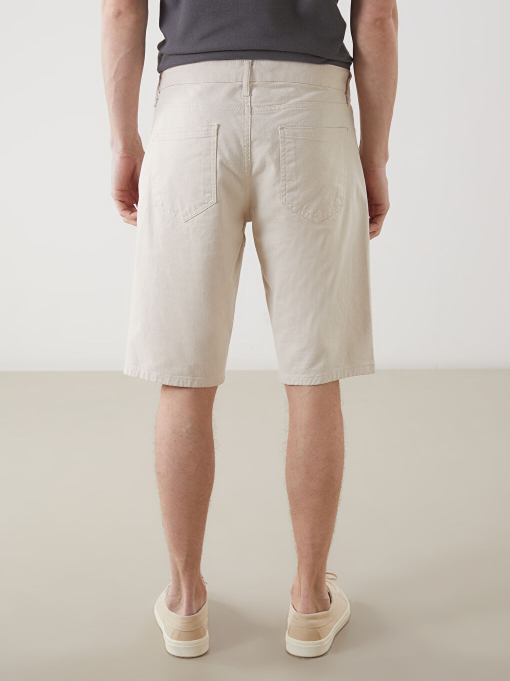 Slim Fit Mens Bermuda Shorts -S3GE43Z8-FZJ
