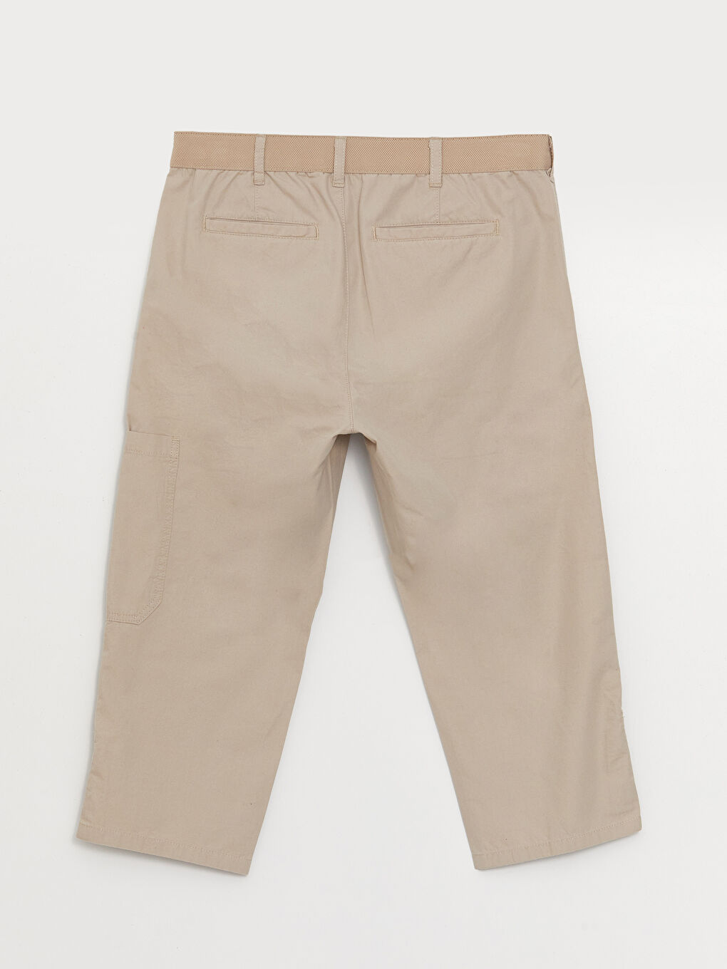 Standard Fit Gabardine Men's Roller Shorts-8