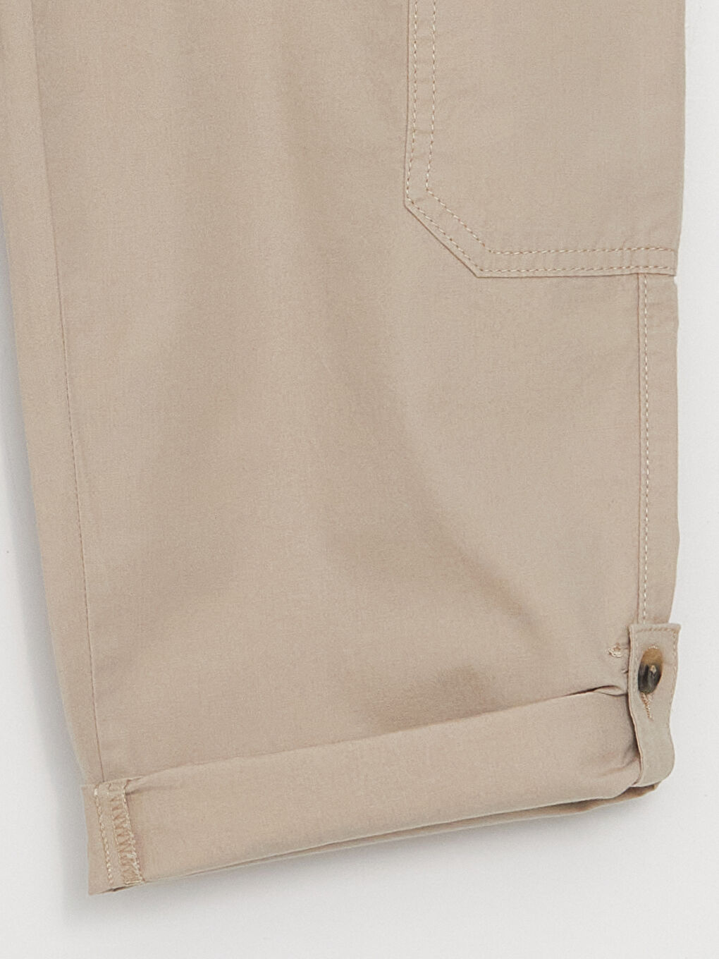 Standard Fit Gabardine Men's Roller Shorts-9