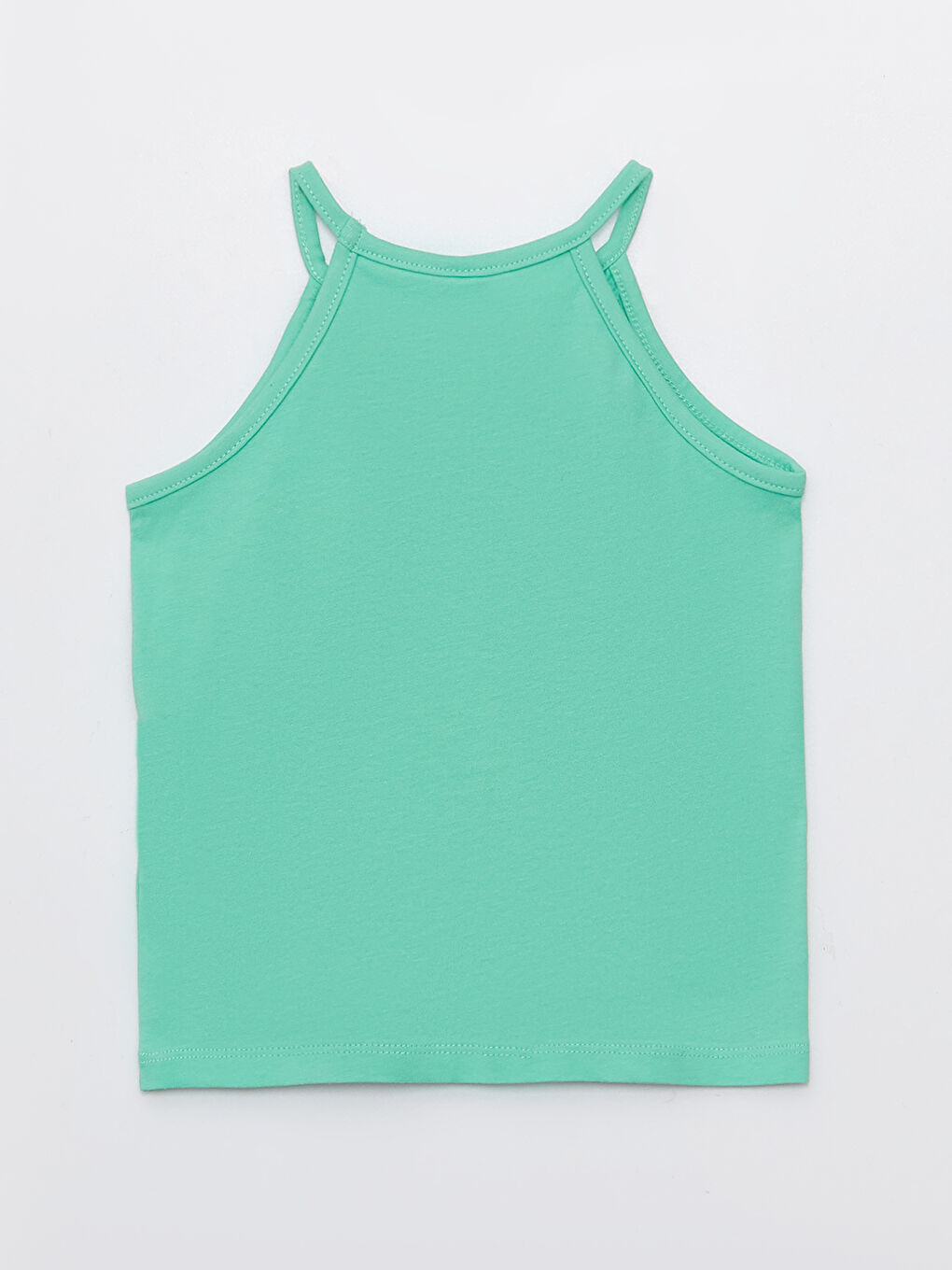 Crew Neck Printed Baby Girls' Tank Top-1