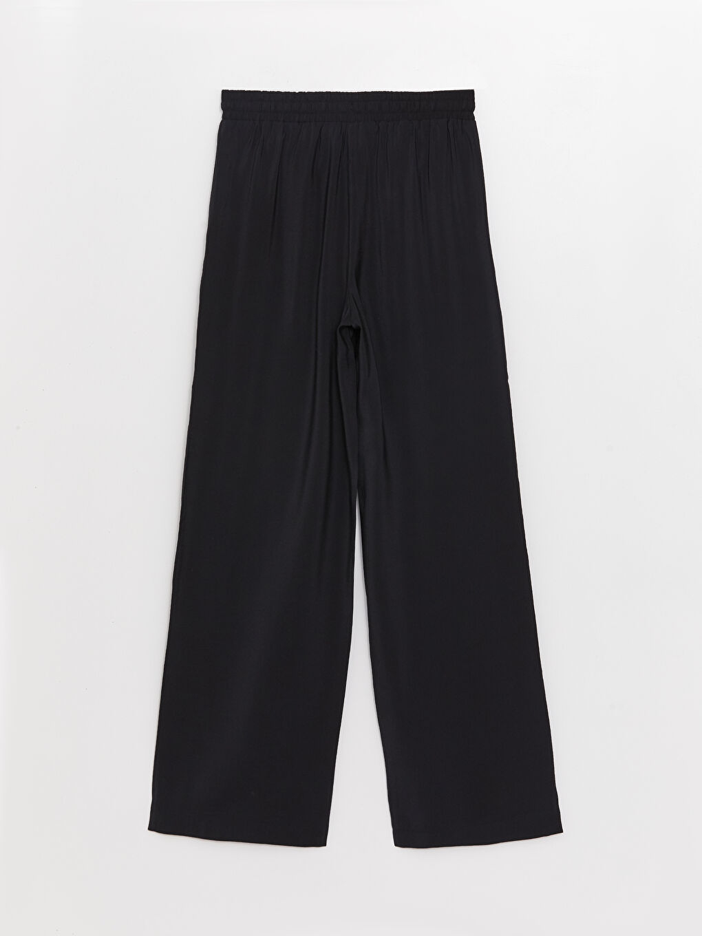 Elasticated Waist Relaxed Fit Women's Trousers-5