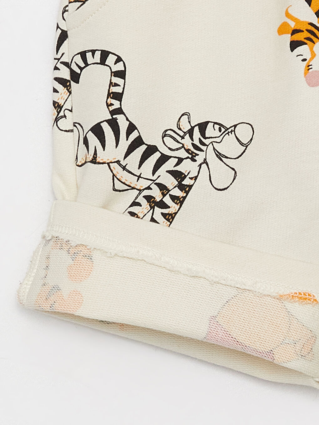 LC Waikiki Winnie The Pooh and Tigger Printed Baby Boy Shorts -S3GG23Z1-LRA