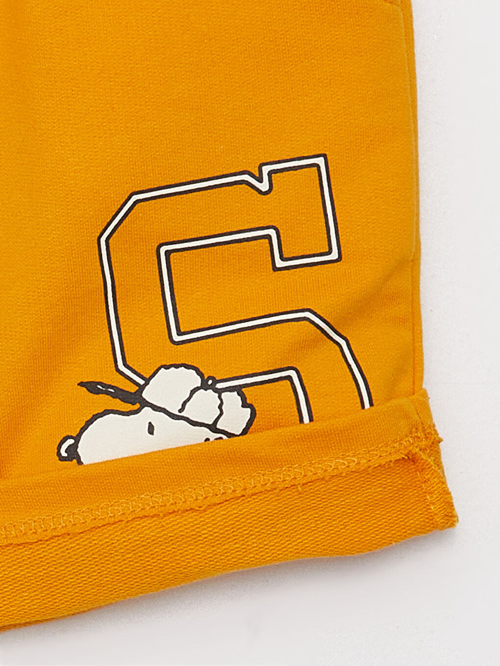 Shorts pour Garçons Bébé Imprimés Snoopy à Taille Élastiquée-2