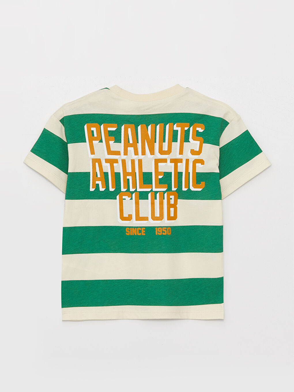 تيشيرت للأولاد الرضع بطبعة سنوبي برقبة دائرية وكم قصير-1