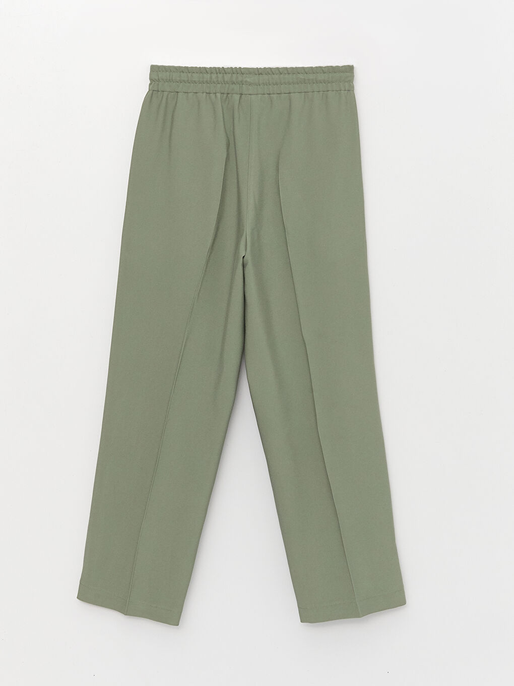 Elasticated Waist Relaxed Fit Women's Trousers-6