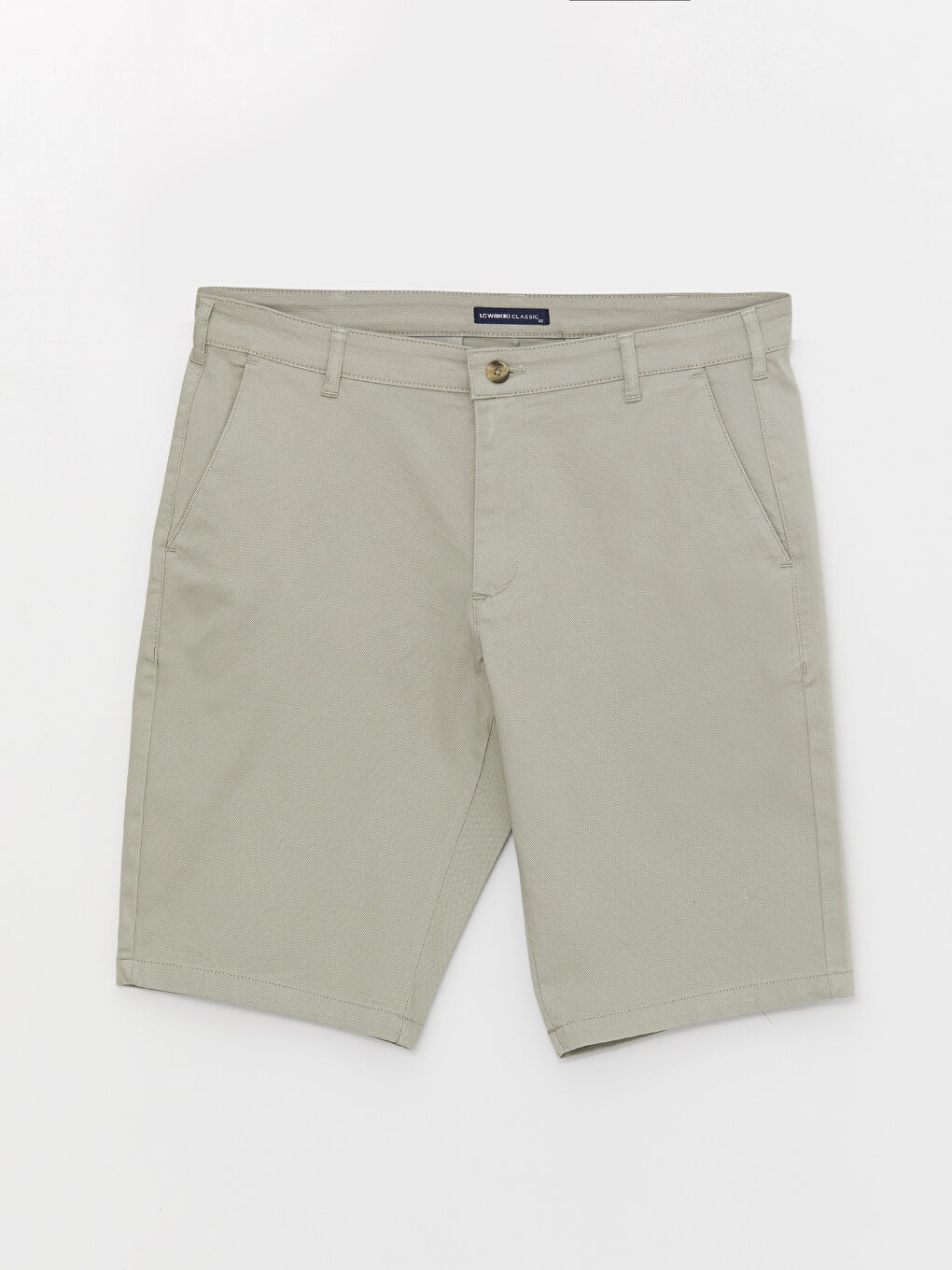 Comfortable Fit Dobby Men's Shorts -S3GH18Z8-V3N