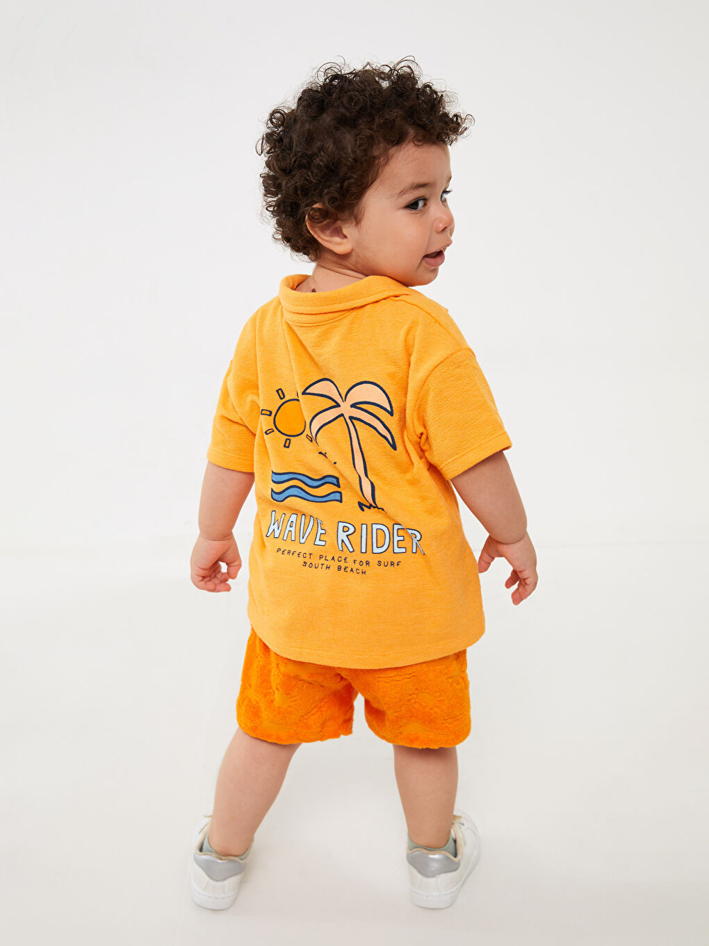 Polo majica kratkih rukava sa printom za bebe dečake -S3GH29Z1-FMA