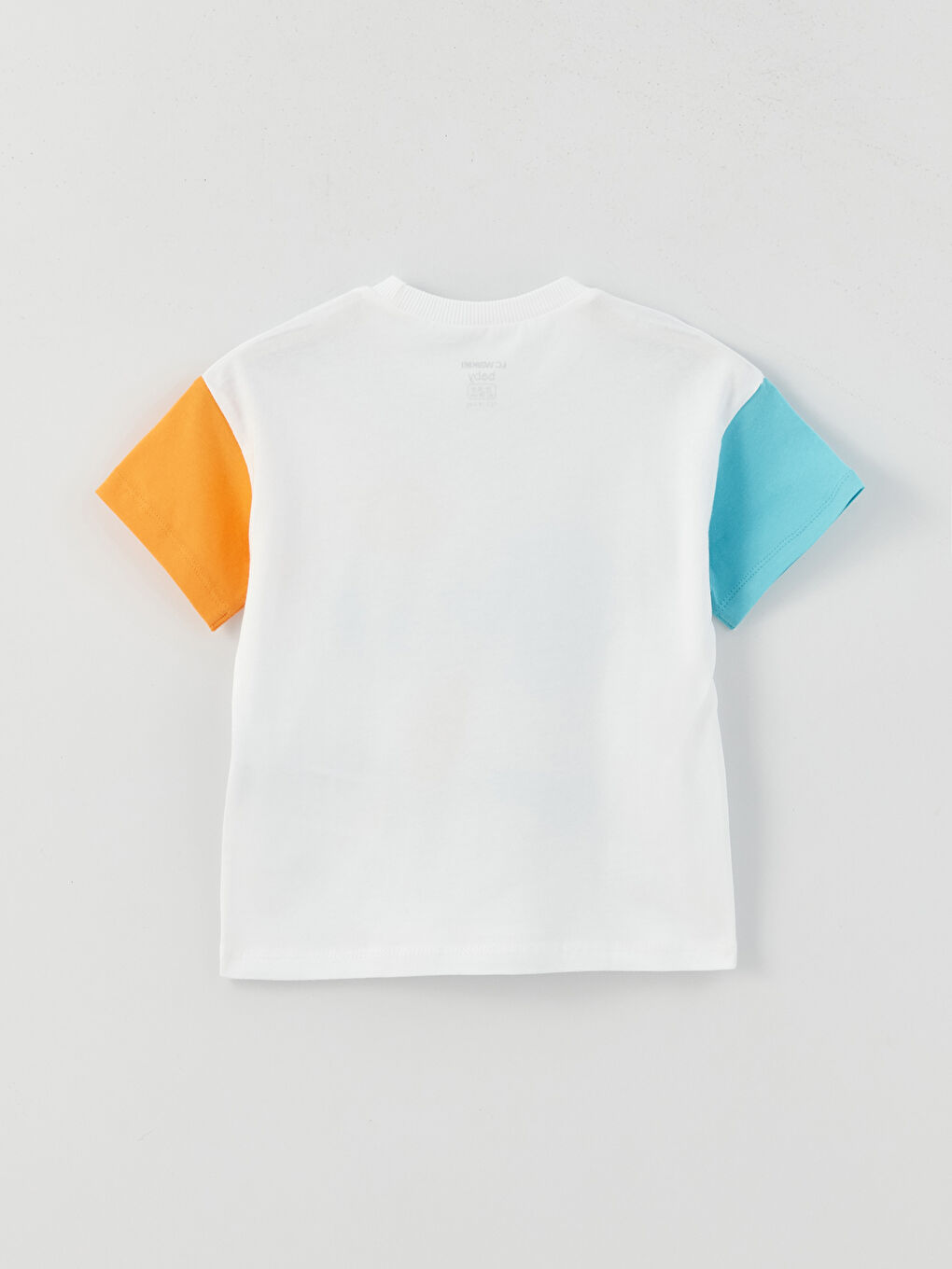 Crew Neck Short Sleeve Baby Boys' T-Shirt-1