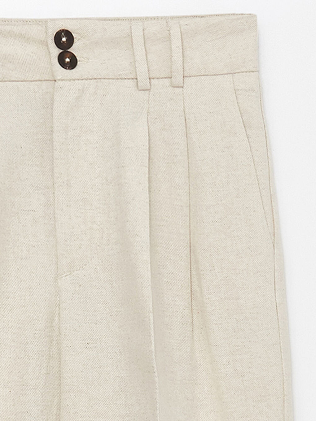 Comfortable Fit Plain Wide Leg Women's Trousers-6