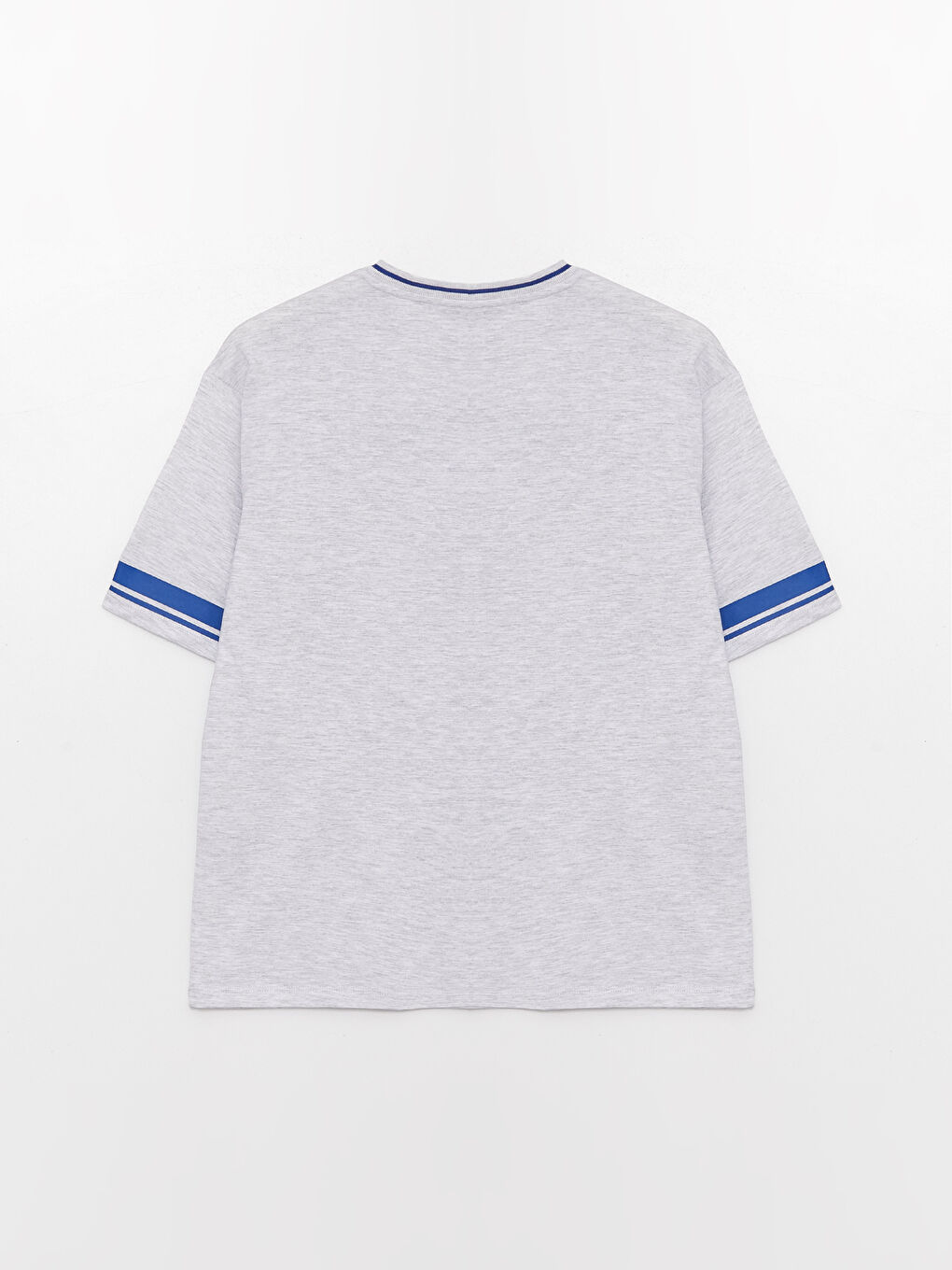 Crew Neck Printed Short Sleeve Oversize Women's T-Shirt-6