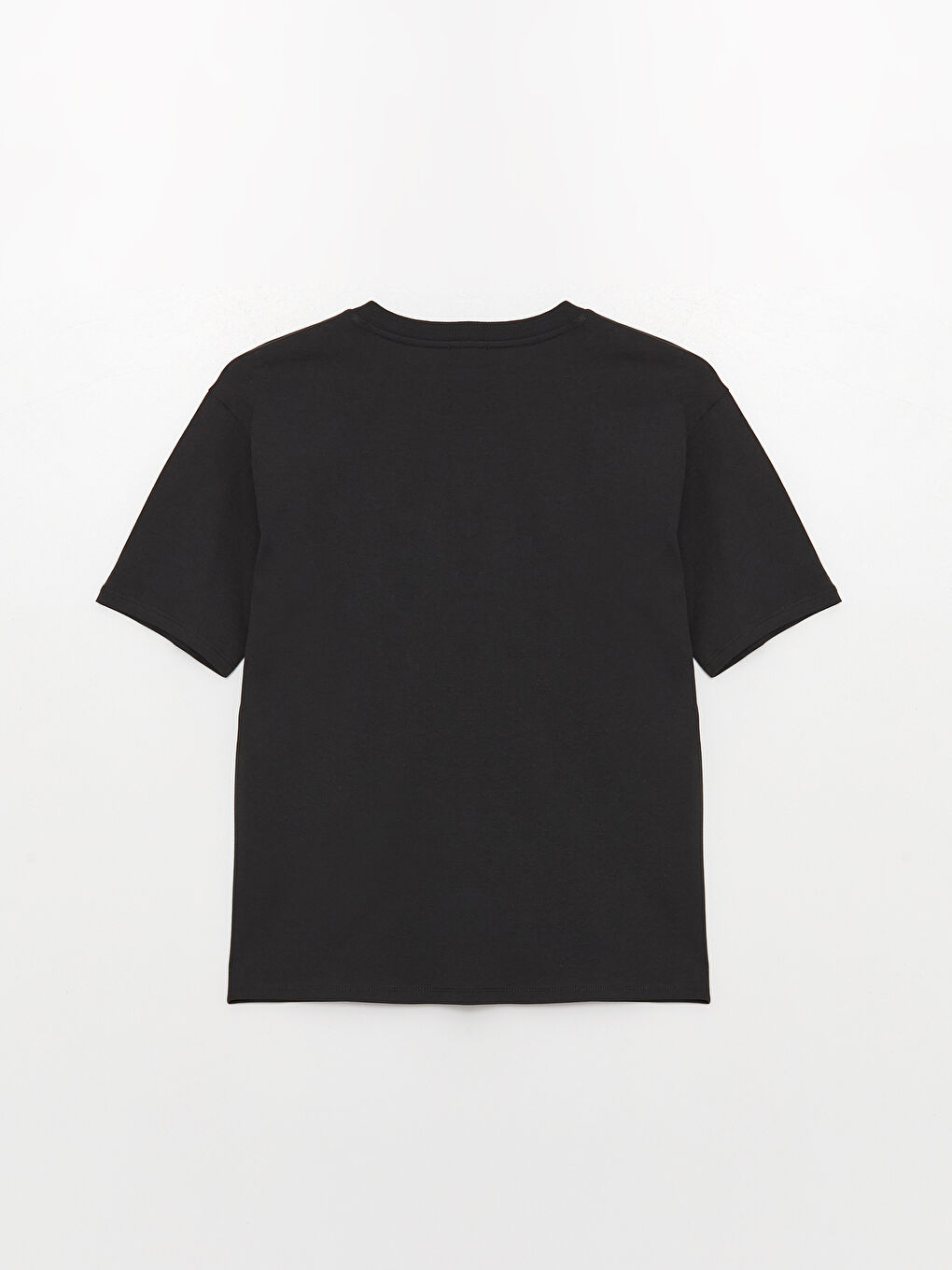 T-shirt Oversize à Manches Courtes Imprimé à Col Rond pour Femmes-6