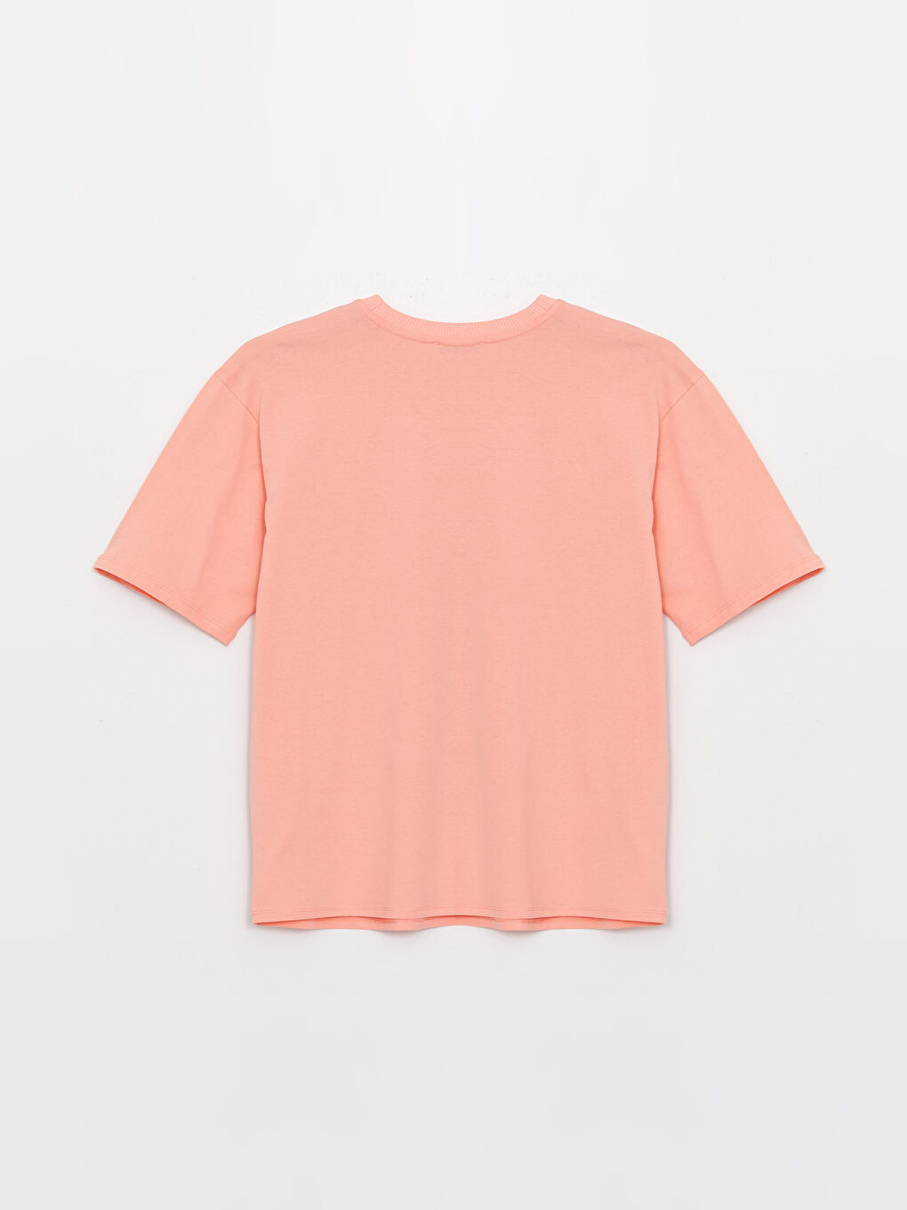 LCW Vision Crew Neck Printed Short Sleeve Oversize Women's T-Shirt -S3GI25Z8-FPC